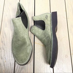 UGG Green Suede Men's Boots